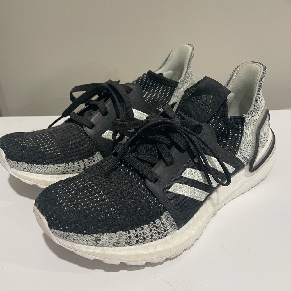 Adidas Monochrome Knit Sneakers